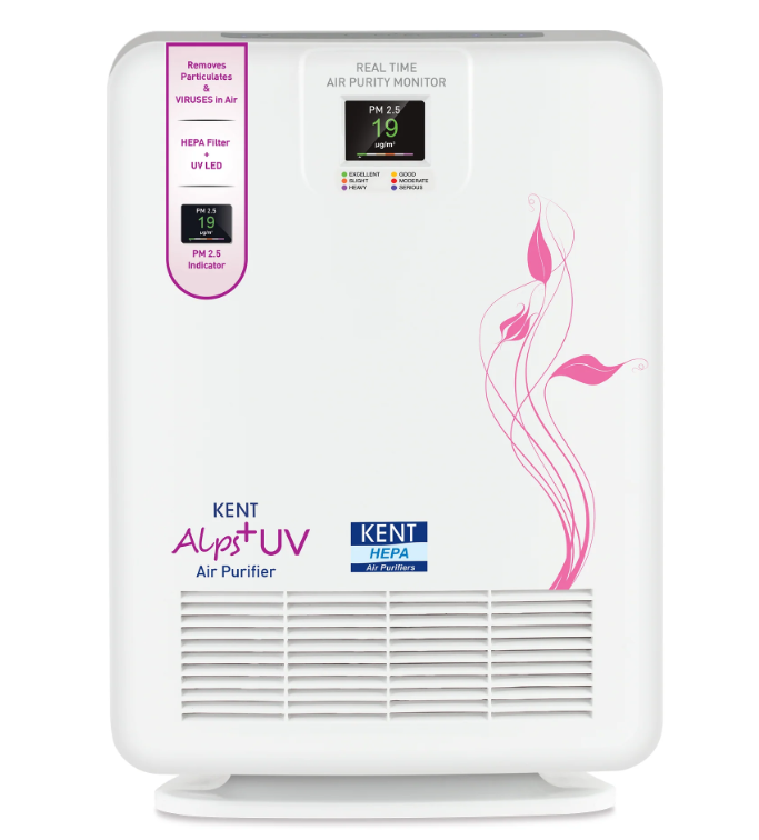KENT Alps+ UV Air Purifier An Advanced Air Purifier Provides You Clean and Pure Air With 4 Stages Filtration Technology
