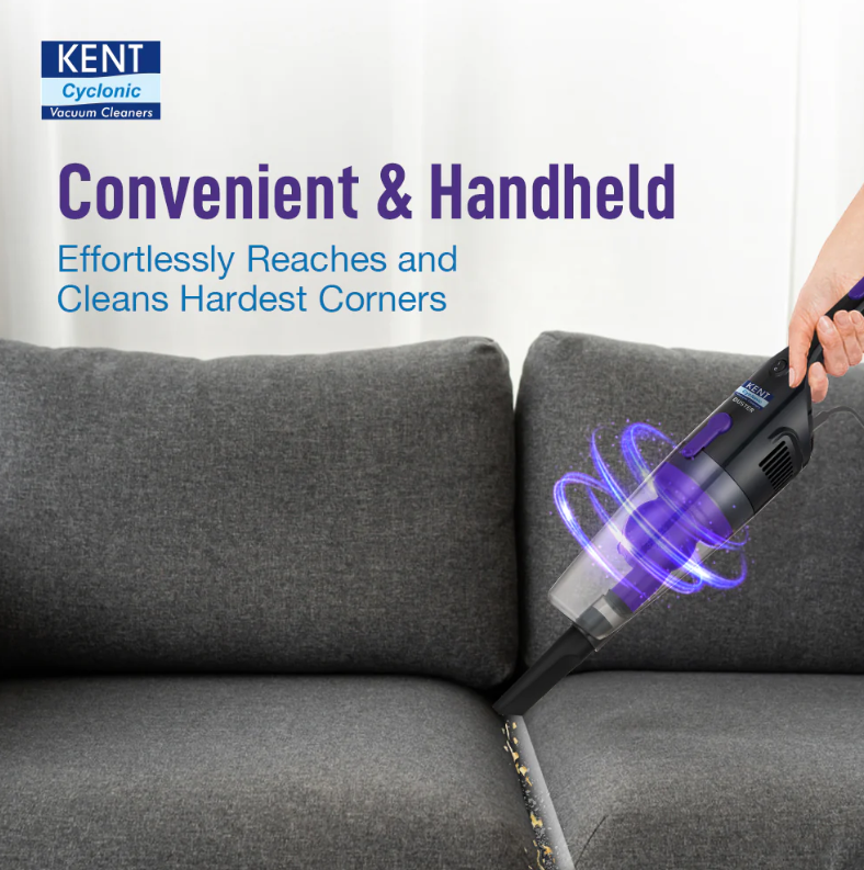 KENT Duster Vacuum Cleaner Convenient & Hand-Held
