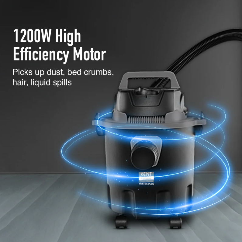 KENT Vortex Plus Wet & Dry Vacuum Cleaner