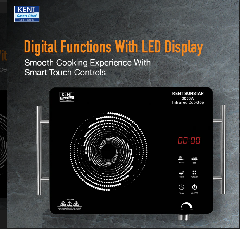 KENT SUNSTAR INFRARED COOKTOP