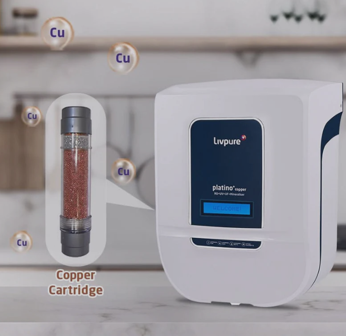 Livpure RO Platino Copper Water Purifier