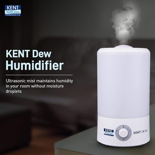 KENT Dew Humidifier with Ultrasonic Mist 4L