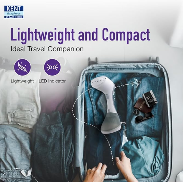 KENT SWIFT HANDHELD GARMENT STEAMER