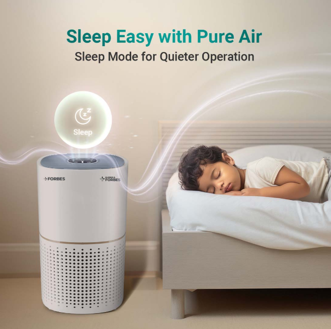 Forbes 270 Surround 360° Air Purifier | True HEPA H13 Filter | Covers up to 365 Sq. Ft. | 1.5-2 Yr Filter Life | Air Quality Display