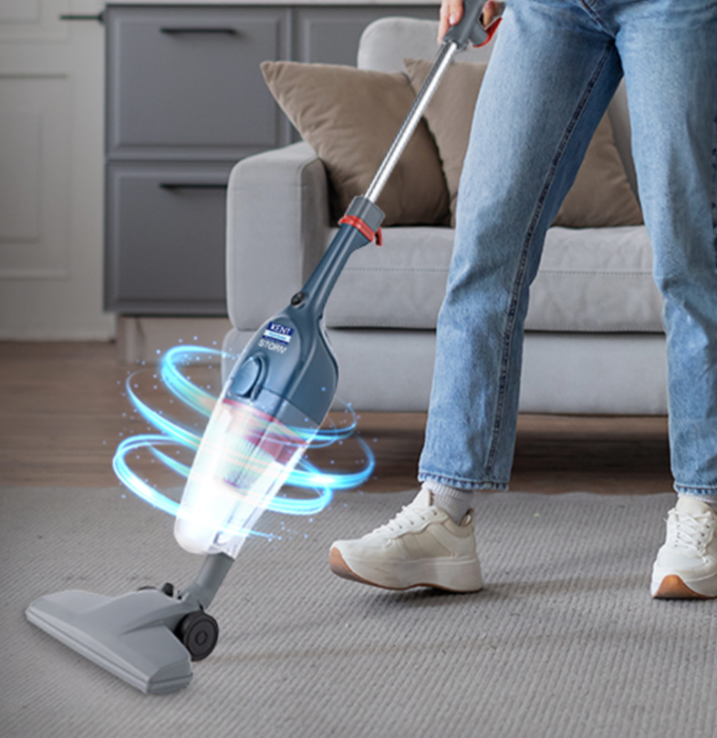 KENT STORM VACUUM CLEANER Bagless and Detachable Vacuum Cleaner with HEPA Filter