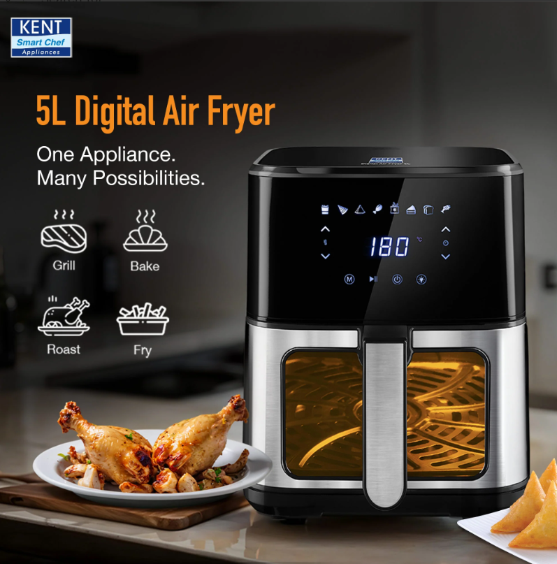 KENT DIGITAL AIR FRYER 5 Ltr.