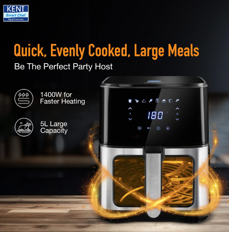 KENT DIGITAL AIR FRYER 5 Ltr.
