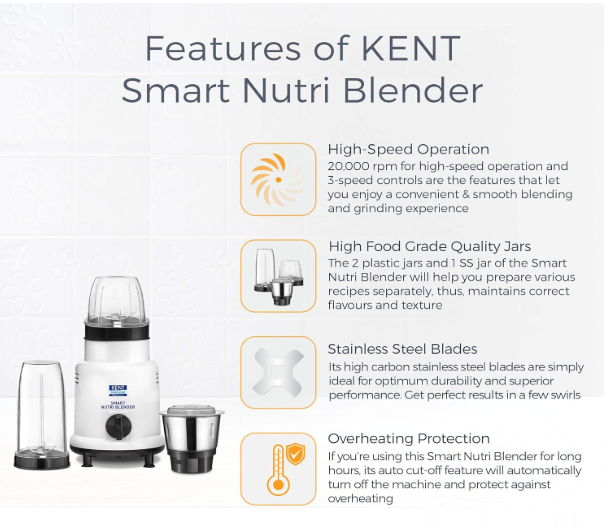 KENT Smart Nutri Blender