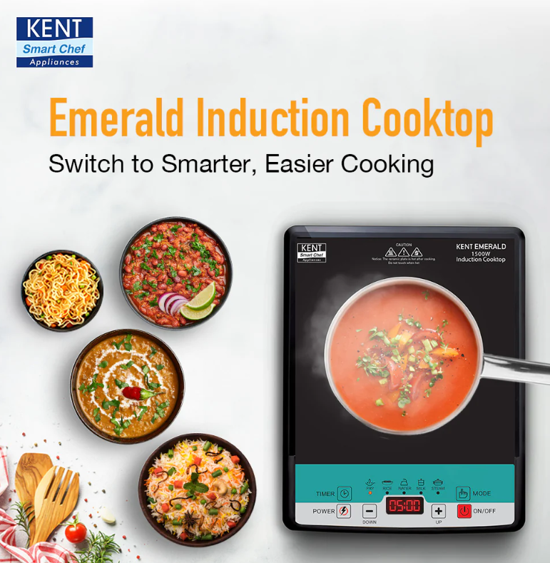 KENT Emerald-1500W Induction Cooktop