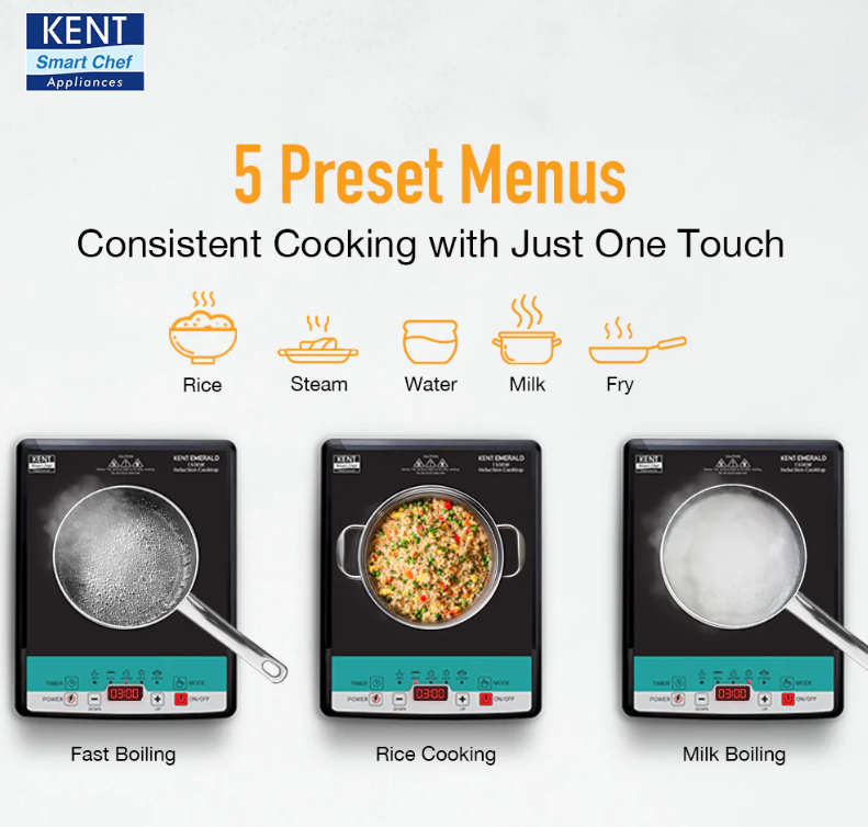 KENT Emerald-1500W Induction Cooktop