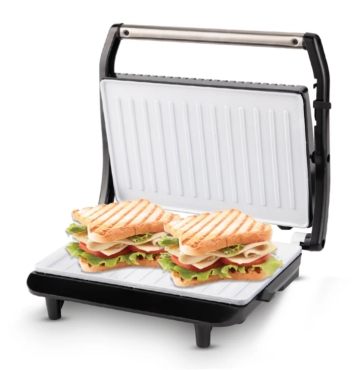 KENT Sandwich Grill Non-toxic ceramic coating to make healthy and hygienic sandwiches and grilled items